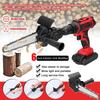 Saw Conversion Head Adapter Stainless Steel Plastic Handle Easy Assembly Electric Drill to Saw Adapter for