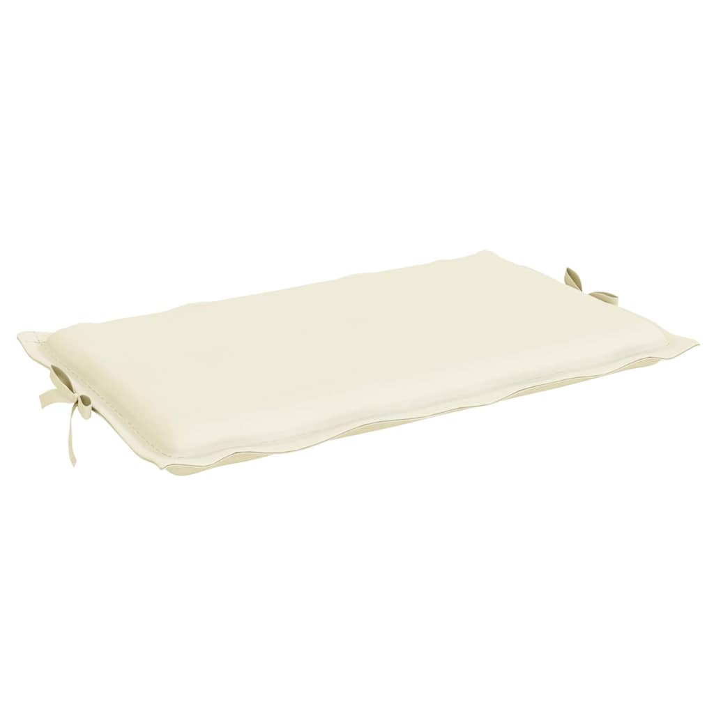 vidaXL Sonnenliegen-Auflage Creme 186x58x4 cm Oxford-Gewebe
