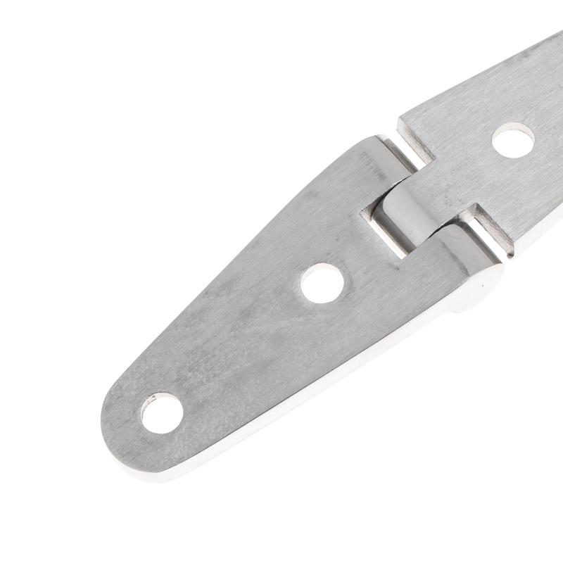 1 Pezzo Acciaio Inossidabile Marino 316 102*26*4mm Robusta Cerniera a Strap para Porta di Barca Fusa 4 Fori Lucidatura a Specchio Ferramenta per Barca