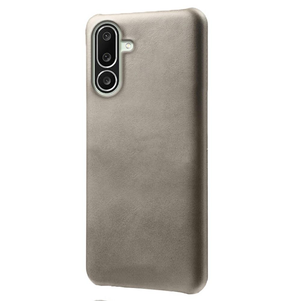 For Samsung Galaxy M56 5G Case Calf Texture PU Leather Hard PC Protective Phone Cover