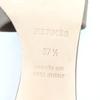 Excellent HERMES Sandals Oasis H-design chunky heel leather Epsom Leather 37.5 Used