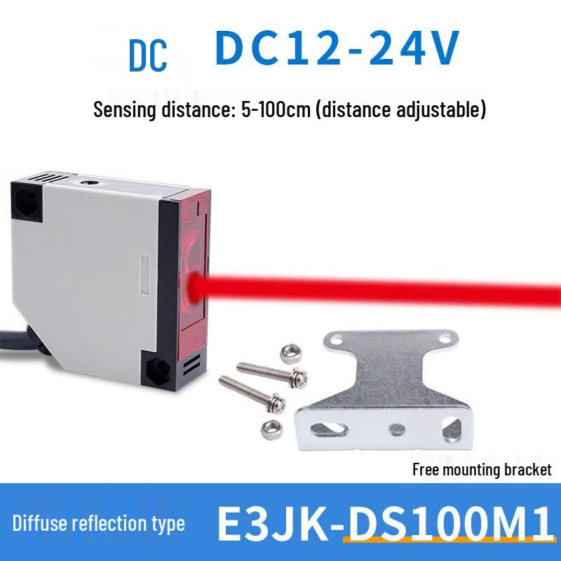 Gangwo E3JK-DS100M1 Industrial Photoelectric Sensor