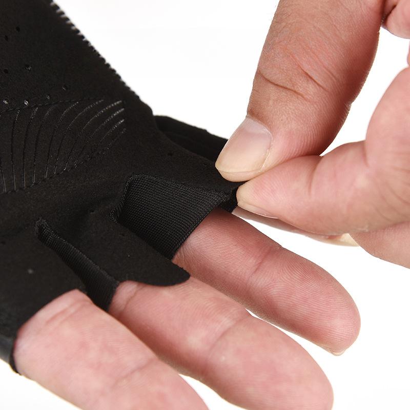 Sports and Fitness Gloves for Men and Women Half Finger Weightlifting Dumbbell Horizontal Bar Bicycle Anti Slip Anti Cocoon Outdoor Cycling Gloves