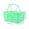 1Pcs Plastic Handheld Storage Basket Practical Shopping Basket for Supermarket Mall Grocery Vegetable Sundries Organizer