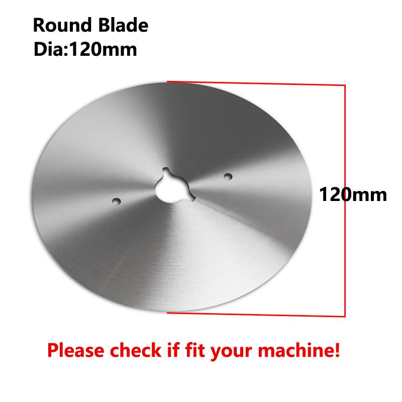 

Лезвие из нержавеющей стали 120 мм для слайсера для дост-кебаба, нож для донер-кебаба, острый нож для шаурмы, круглое зубчатое лезвие