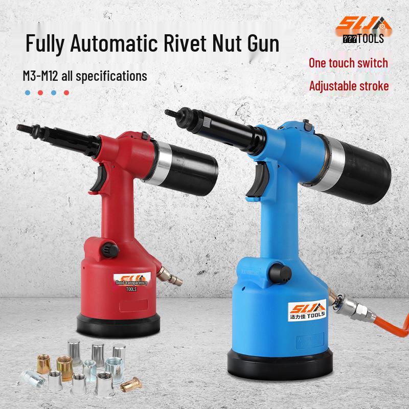 Industrial Pneumatic Hydraulic Rivet Nut Gun - Automatic Electric Riveting Tool