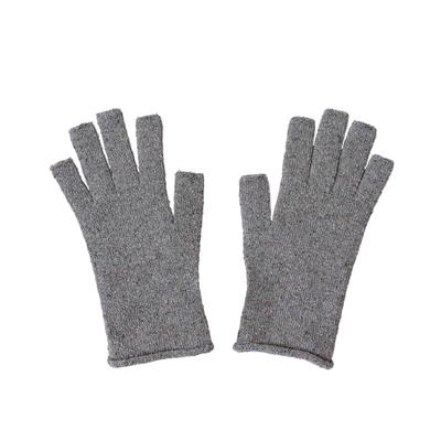 HASEGAWA Fingerlose Handschuhe aus Eco-Seide [Hergestellt in Japan] (Hurrikan)
