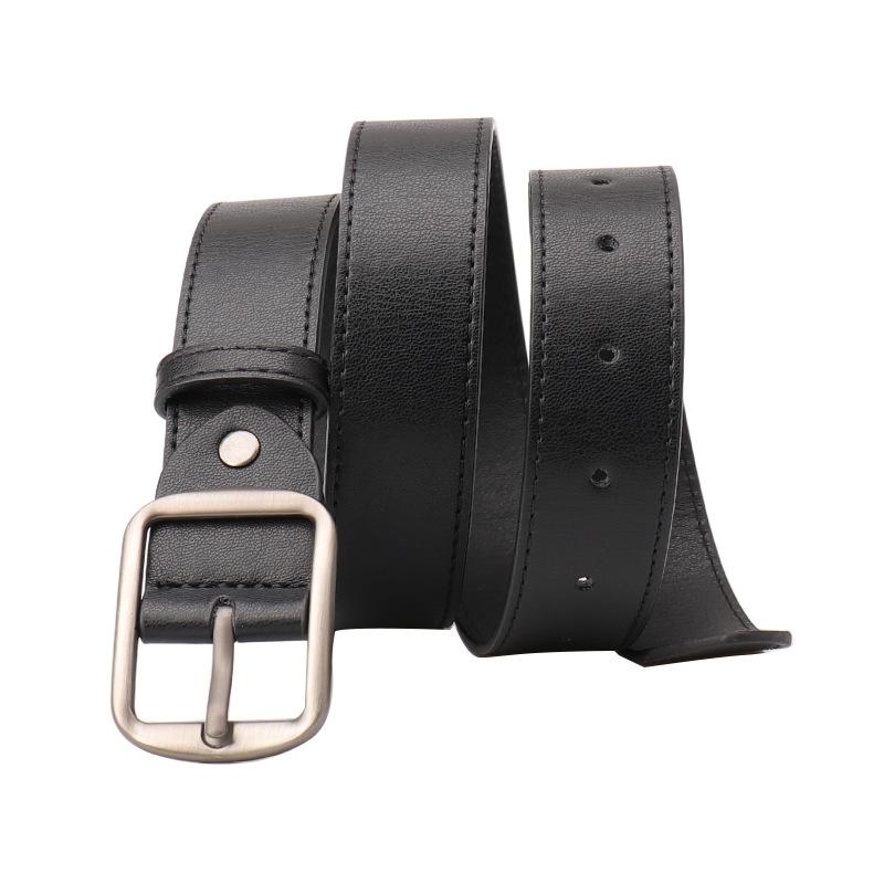 New Versatile Women's Belt, Fashionable and Casual Style, Pin Buckle Belt, Women's Jeans with Unisex Belt