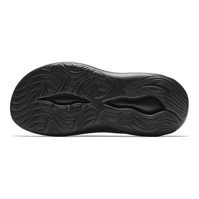 Sandales Sliders Polyvalentes Décontractées Tendance Confortables Antidérapantes Résistantes à l'Usure Absorbant les Chocs Chaussures Homme Noir 112538528-1