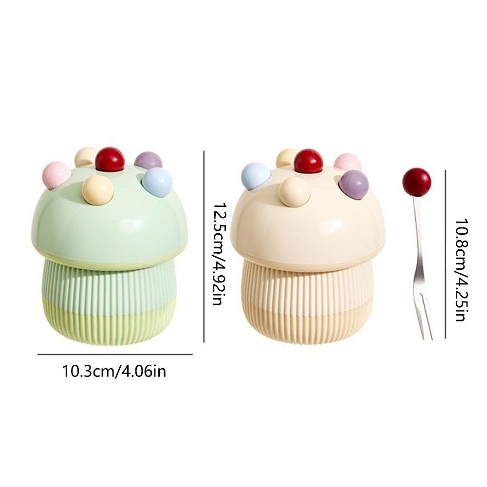 Stainless Steel Dessert Salad Fork Anti-scald Fruit Receipt Jar  Restaurant Use