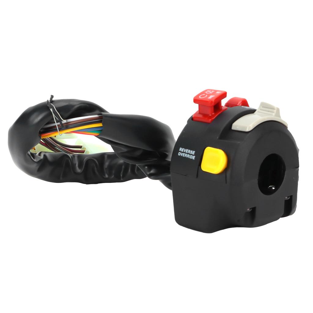 22mm Handlebar Switch High Low Beam Light Turn Signal Ignition Waterproof Control Button