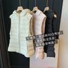 Traceable Peace of Mind Down~ Duck Down Ribs Down Jacket Vest Women's Light and Thin Hooded Slim Down Vest