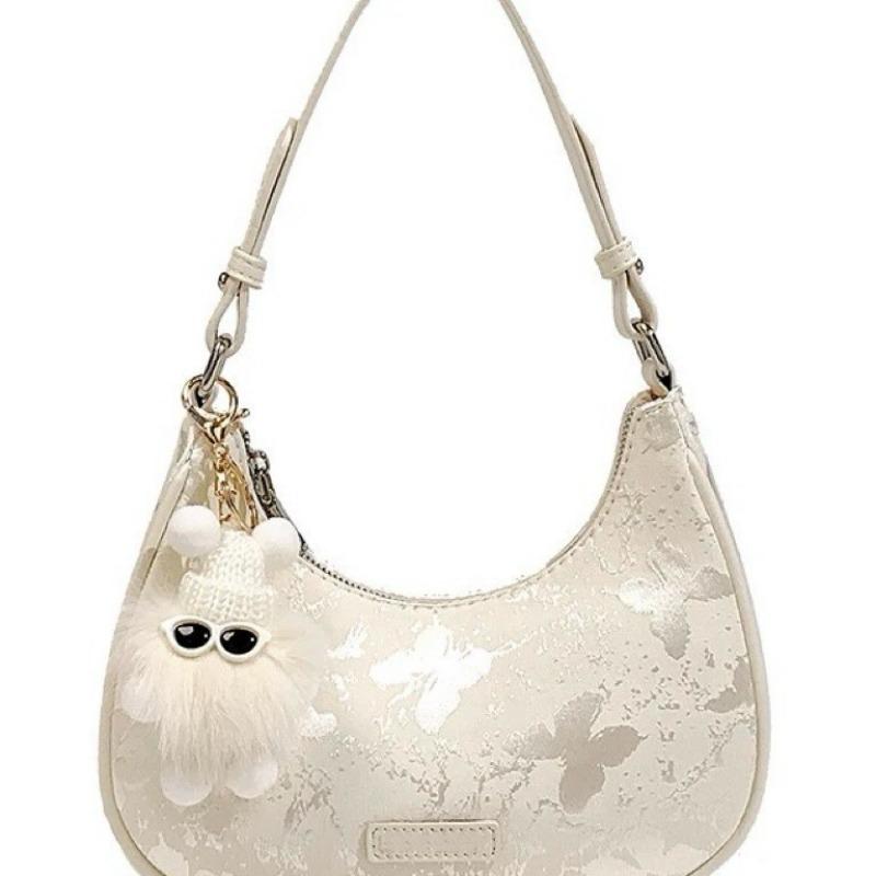 Niche Design Crescent-shaped Bag, Fashionable Commuting Underarm Bag, Single-shoulder Crossbody Bag