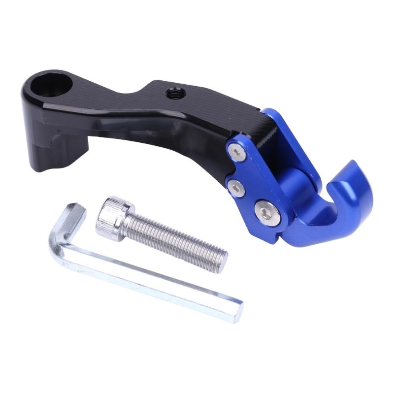 Curved Motorcycle Carry Hook for Shopping and Personal Bags, Accessory Mount Design with Included Mounting Screw Pack