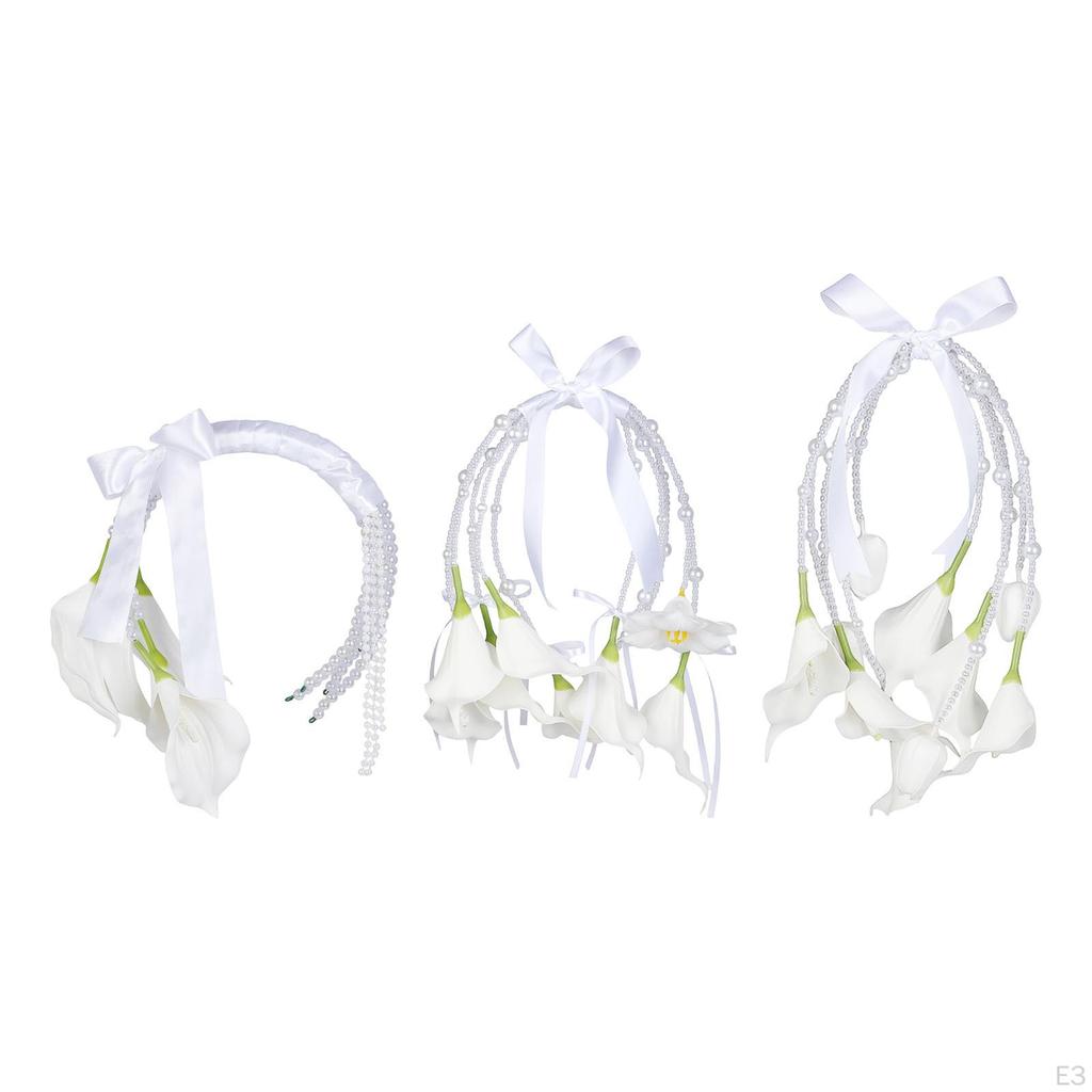 Bridal Bouquet Bride Handheld Flowers Artificial for Engagement