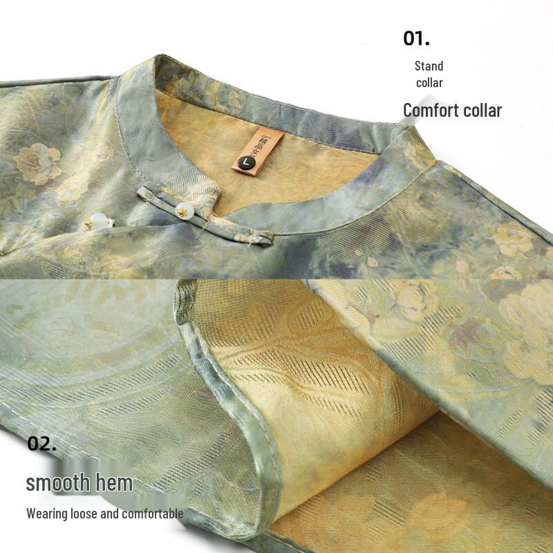 Datang Madam New Chinese Style Short-Sleeve Blouse