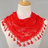 Fashionable Neckerchief Hollow Rose Scarf Lace Scarf
