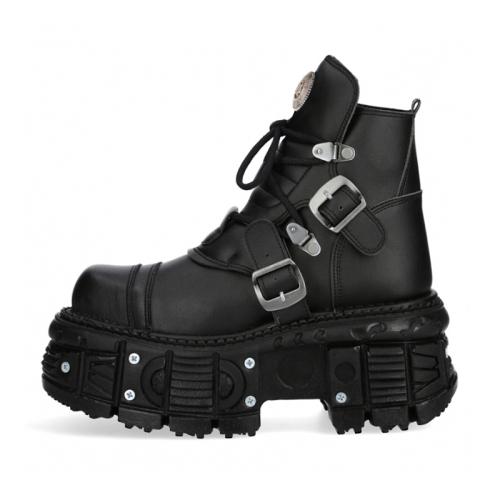 Fashion Brand Fashion Women's Platform Couple Ankle Boots men Retro Punk Style High Heels Metal Decoration Design Y2k Gothic Shoes