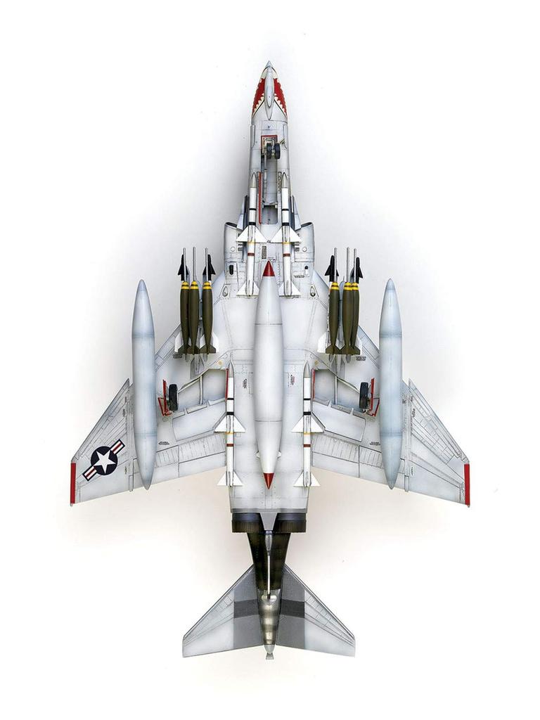 Doyusha Plastic Model 5 Phantom II Sundowners Plastic Model 1/48 Amazing! No. F-4B VF-111 Pre-Colored