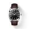 Leather Strap Black Dial Men's Fashion Watch T127.410.16.051.01