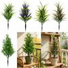 Multicolor Lavender Artificial Plant DIY Bonsai Realistic Plant Simulation Fern Plant  Photo Props