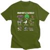 Animals Of The World T Shirt for Men Pure Cotton Tshirt Humor Streetwaer Short Sleeve Tee Shirt Slim Fit Clothing Gift