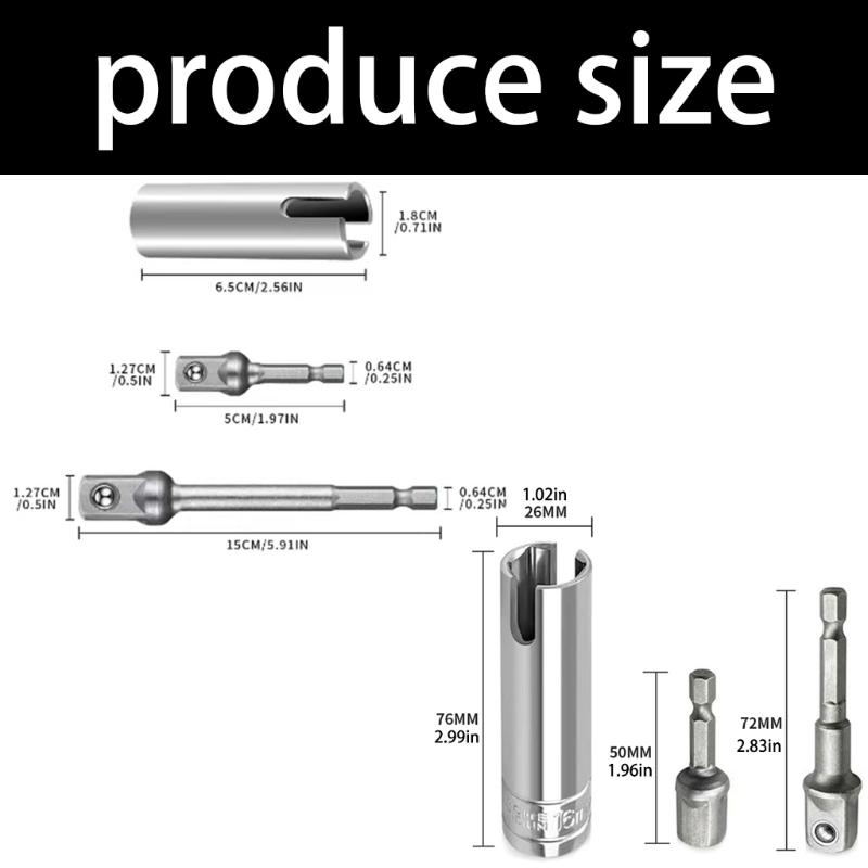 Multipurpose Trailer Jacks Drill Adapters Stainless Steel Handle Cordless Drill Adapters Electric Drill Accessories