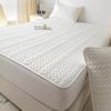 100% Waterproof Mattress Protector Cover, Cotton Fitted Sheet Hypoallergenic, Breathable, Smooth, 3D Air Fabric Bed Pad Cover