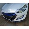3PCS Gloss Black Front Bumper Splitter For Hyundai I30 MK2 MK2.5 2012-2017 Front Diffuser Lip Spoiler Protector Body Kit Tuning