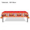 Carnival Circus Animals Decorations Banner Birthday Disposable Tableware Tablecloth Plate Cup Napkin Favors Party Supplie