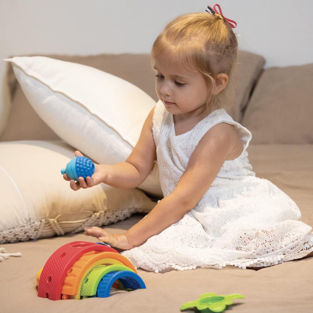 Lalaboom Babyspielzeug Baue einen 5 Bögen und 8 Authentische Bögen, Stücke, BL720,