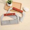ZISIZ Multi-functional Stainless Steel Wavy Potato Slicer Set