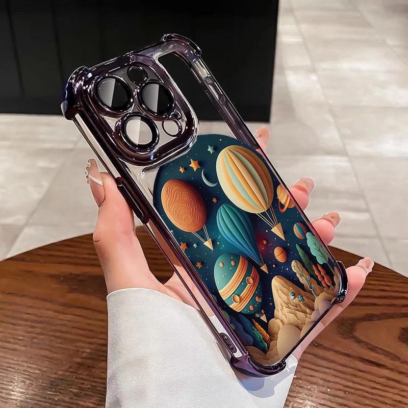 Japanese-Style Wave Ancient Phone Casing For Oppo Reno15 Reno15 14 13 12 11 Pro Plus 15F 14f 13f 12f A5 A6PRO A79 A78 Air Bag