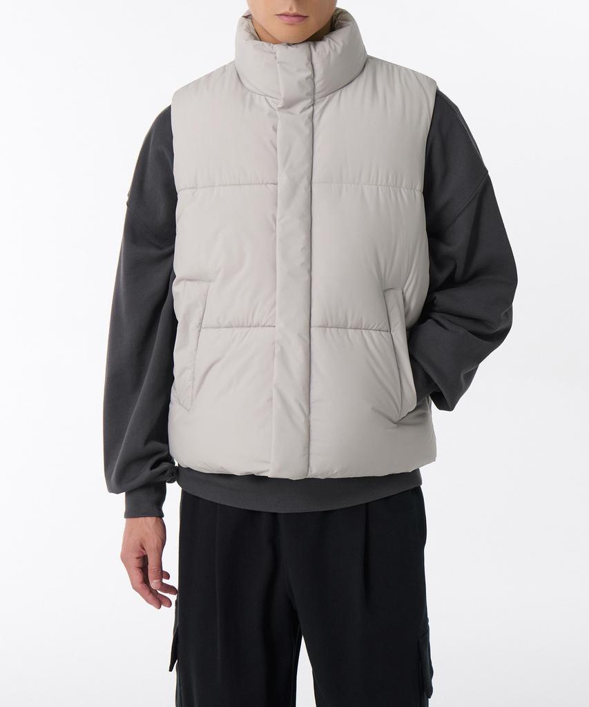 Musinsa Standard Daily Puffer Vest [Ash Gray]