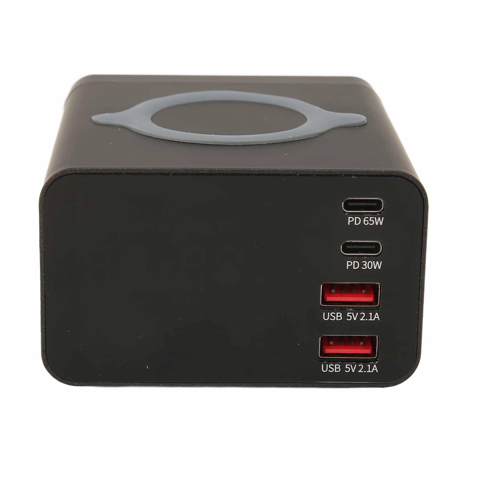 

USB зарядное устройство док-станция 110 Вт 4 порта Fast PD 65 Вт USB A зарядная станция с беспроводным зарядным устройством для телефона EU Plug