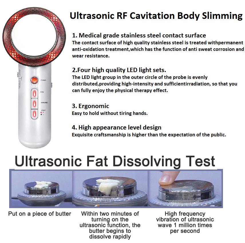 Cross-Border EMS Body Sculpting & Fat Burning Ultrasound Massager