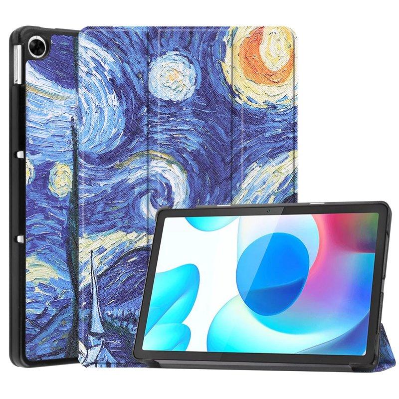 Case For OPPO Realme Pad 10.4 2021 RMP2102 RMP2103 Case Cover Funda Tablet Shockproof 2 In 1 PC Silicon Hybrid Stand Coque Shell