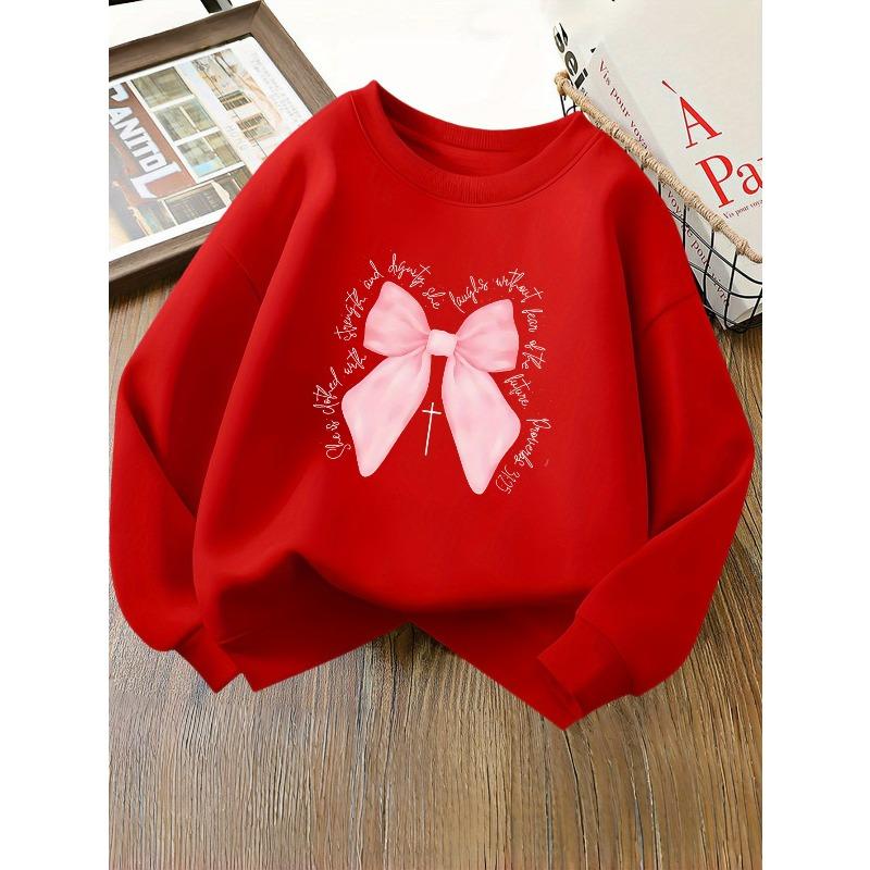 European sizes Fashionable Round-Neck Sweatshirt for Kids