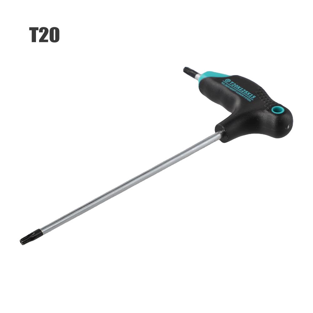 L-Type Double-End Two Way Tamper Proof TorxStar Spanner Key Wrench Screwdriver Hand Tools T 6 T7 T8 10 20 T 25 T27 T 30 T40 T45