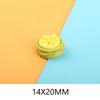 10Pcs Dollhouse Miniature Food Simulation Rose Cake Strawberry Blueberry Biscuits Dessert Doll House Decorations DIY Ornaments