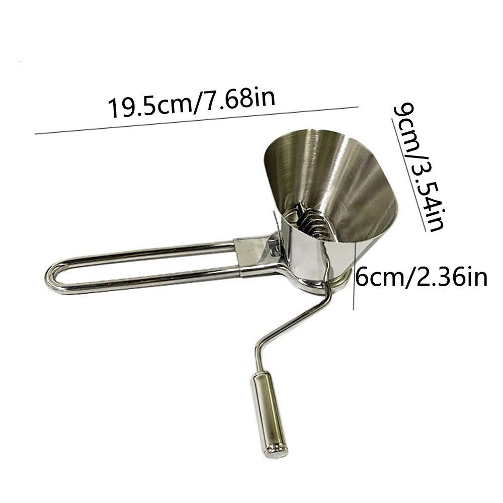 Comfortable Handle Rotary Vegetable Grater Hand Crank Coriander Cutter Seasoning