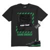 Spizike Pine Green Black Anthracite T Shirt Match ENERGY