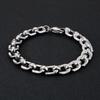 KALEN Personality Stainless Steel square Buckle Bracelet Men
