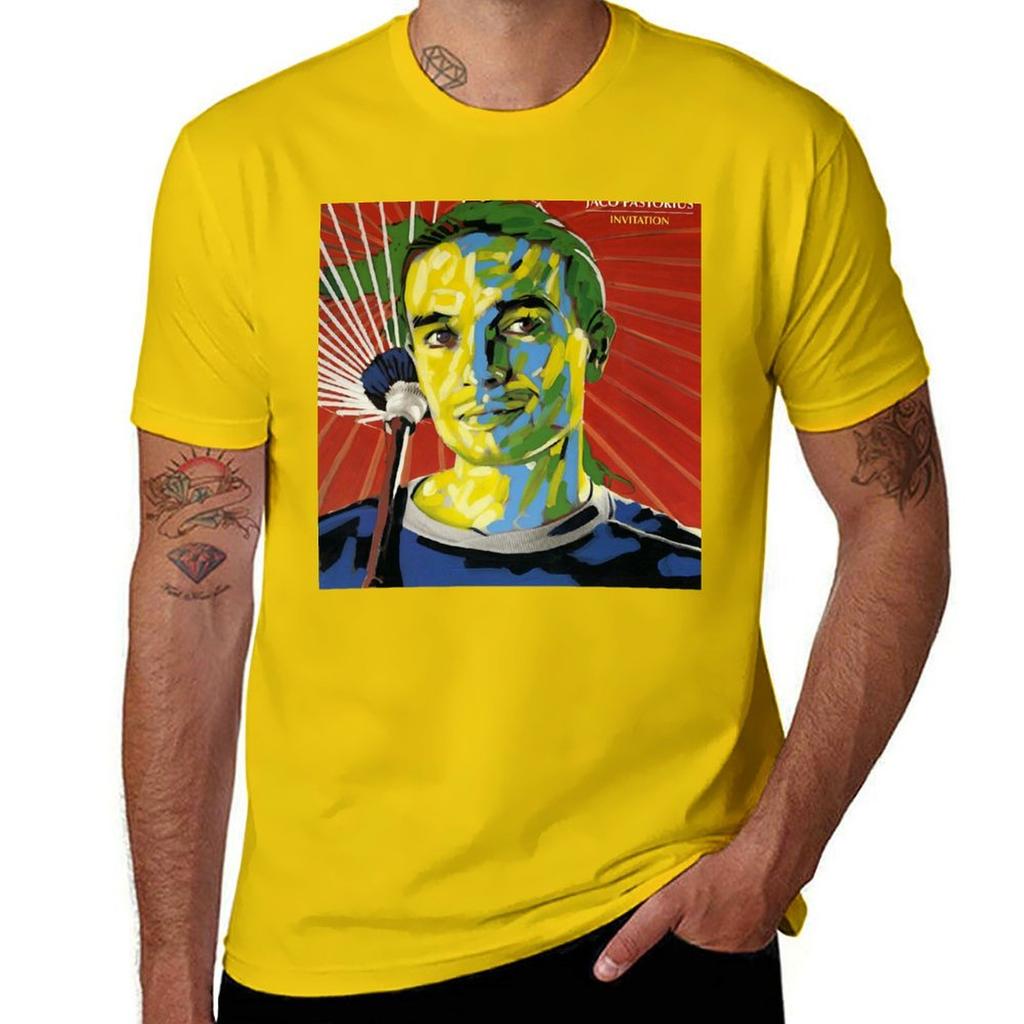 Adaptive Energy Passion Attractive Funky Jaco Pastorius Gifts For Fan T-Shirt oversized heavyweights t shirt for men