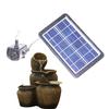 Solární panel vodní čerpadlo Keramická vodní nádrž USB Tichý bezkartáčový motor Ponorná dekorace
