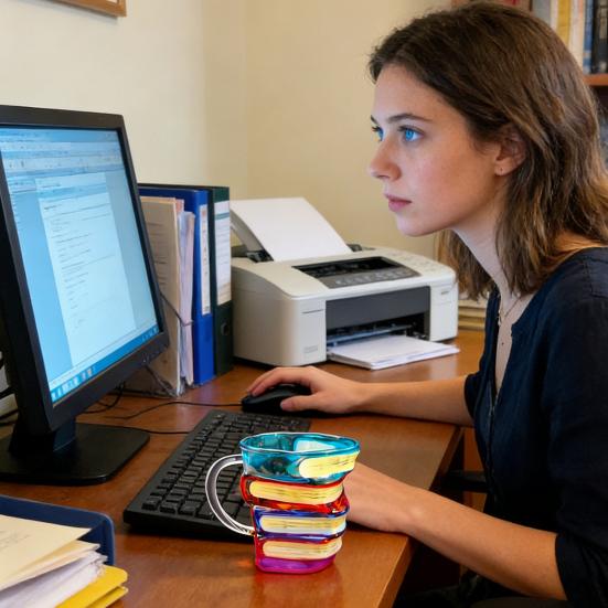 Hand-Painted Book Mug Glass Retro Art Glass Cup 350ml Elegant Desktop Glassware Unique Gift for Book Lovers Readers