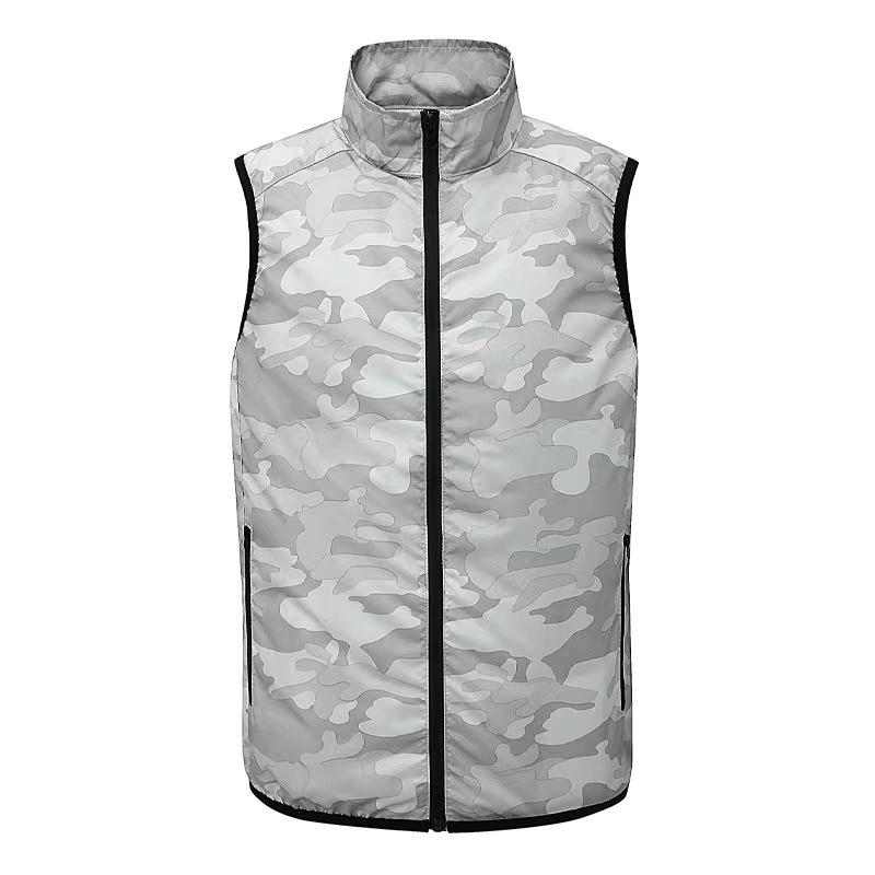 Summer Cooling Suit: High-Tech Fan Vest and Camouflage Fishing Vest for Men