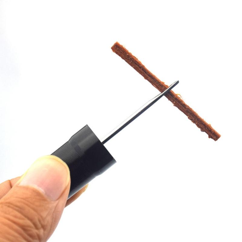 Çatal Matkap Vakumlu Lastik Tamir Kiti, Taşınabilir Acil Durum Dağ Bisikleti Lastik Tamir Kauçuk Şeridi, Bisiklet Tamir Aleti