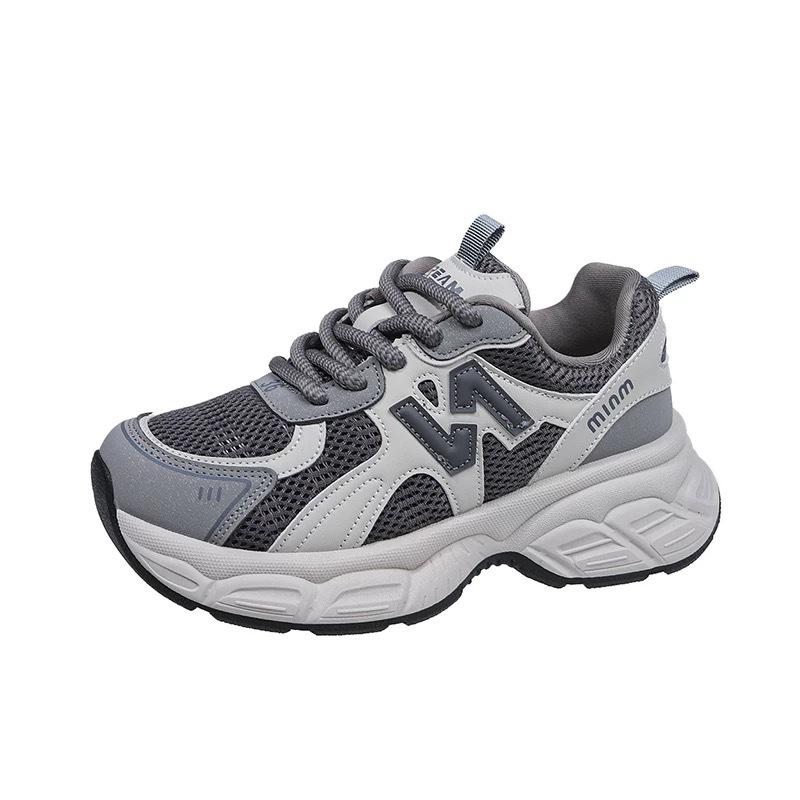Mesh versatile dad shoes women's casual shoes new summer student lightweight breathable running sneakers