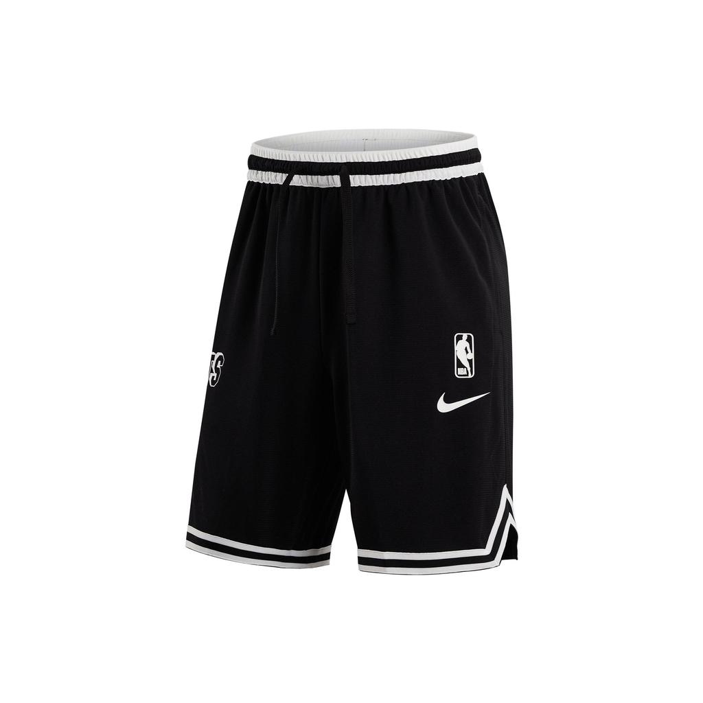 Nike Brooklyn Nets Lockere Bequeme Basketballhose Herrenhose Schwarz DR2256-010